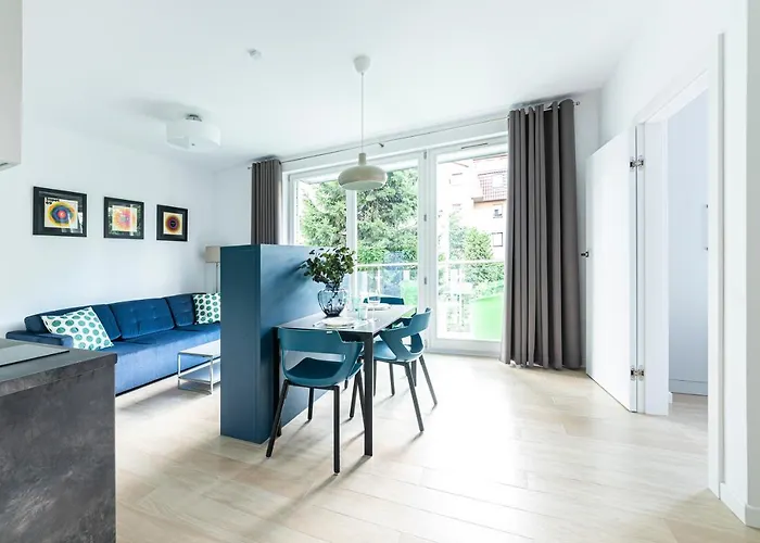 Lion Apartments - Chopina 29 With Parking 5 Min From The Beach And Center
